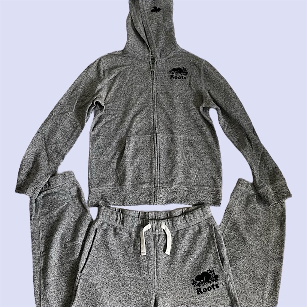 Roots Salt and Pepper Tracksuit